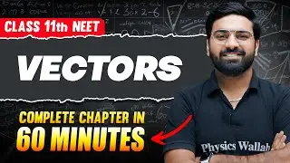 VECTORS in 60 Minutes | Full Chapter For NEET | PhysicsWallah