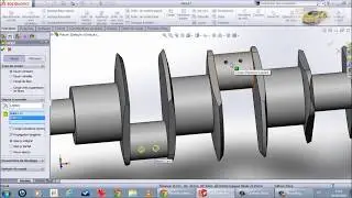 Tutorial Solidworks #4  crankshaft