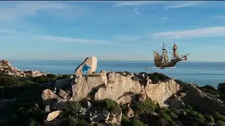 Punta Molentis - Villasimius (DRONE video feat Drake) #short