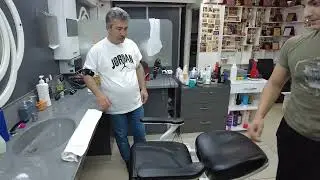 Asmr Relaxing Chair Massage with Munur Onkan. Hot Oil Massage for Sleeping.