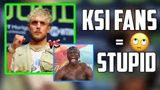 KSI thinks he can beat Jake Paul... | KSI fans are DELUSIONAL