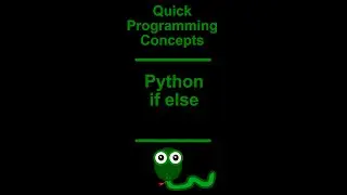 Python Programming, if else