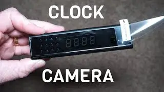 Relohas Wireless Hidden IP Spy Camera WiFi HD 1080P Recorder with Alarm Clock