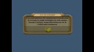ANNO 1701 - PROBLEMAS PROTECCIÓN COPIA - ERROR CONTROLADOR - SOLUCIÓN