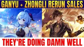 Ganyu & Zhongli Banner First 2 Day Sales | Shenhe & Xiao Banner Total Revenue | Genshin Impact