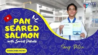 Pan Seared Salmon with Sweet Potato by Senop Putra