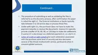 Letter of credit at sight sample - What does at sight mean in letter of credit?
