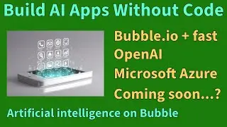 Build AI Apps Without Code with Bubble. Quick tutorial of bubble.io. Use bubble.io and AI tools.