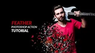Feather Photoshop Action