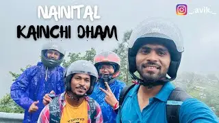 Kainchi Dham Nainital | We traveled in heavy rain | baarish ki wajha se hame wapas ghr ana pada