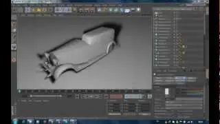 Cinema 4D Car modeling Rolls Royce