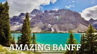 A wonderful scenic drive from Banff to Peyto Lake to Bow Lake Lookout.