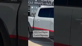 2023 Ford Raptor Cutom Upgrade #wrap #ppf #customwrap #customjobs