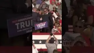 AI Enhanced Video - Trump Assassination Attempt Moment #shorts #trump