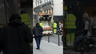 Перегороженный Париж перед Олимпиадой #франция #евротур