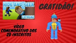 vídeo comemorativo dos 20 inscritos (muito obg)