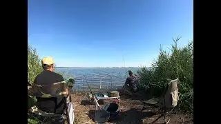 Лето, Солнце, Жара))) Карась на Фидер. Нападение паутов. И просто кайфовый отдых.