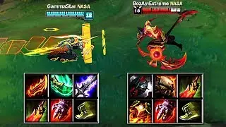MASTER YI vs KAYN FULL BUILD FIGHTS & Best Moments!