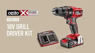 Ozito Power X Change 18V Compact Drill Driver Kit - Product Video