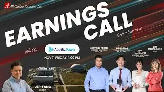 Earnings Call with Aboitiz Power