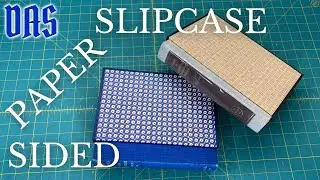 Covering a Slipcase with Beautiful Decorative Paper Sides // Adventures in Bookbinding
