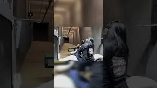 Shooting An M2 Browning inside a home basement range. 
