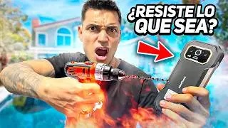 DESTROZO EL TELEFONO MÁS RESISTENTE DEL MUNDO ¿Vale la pena? - TATTOXTREME