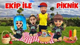 ELİF ARKADAŞ EKİBİ İLE PİKNİK YAPTI !! EYVAH KIZLAR UYUDU KALDI !!