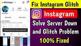 fix instagram glitch problem today 2022 | Fix instagram bug problem | fix instagram network problem