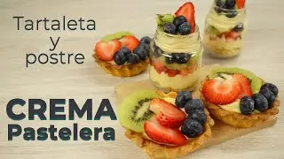 POSTRES CON CREMA PASTELERA