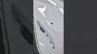 Покраска авто. Покраска двухцветного электро vw который попал под град. 