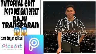 Cara edit foto super kereen😱 invisible Clothes (baju transparan) di picsArt