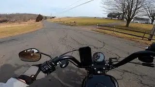 Coming Out Of Hibernation For A Quick February Ride