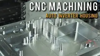 CNC Machining Aluminum 6061 Auto Parts-Complex Traction Inverter  Housing | WayKen Rapid