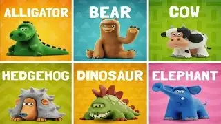 Animal Magic English - Animals Series - Bear - The Kids' Picture Show (Fun & Educational)
