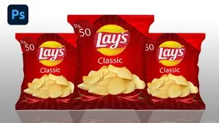 Chips Packaging Design Tutorial - Photoshop