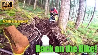 Back on the dirt bike after a torn achilles!