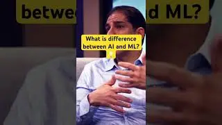 What is difference between AI and ML? (Part 2/3) #artificialintelligence #machinelearning