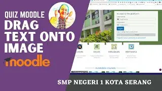 Drop Text onto image quiz Moodle