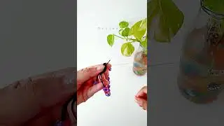 How to make Sliding knot on bracelet #shots #shorts #art #craft #bracelet #threadbracelet #knot #diy