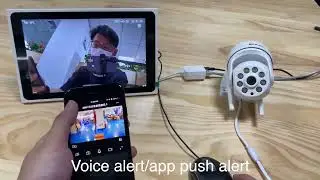HFWVISION 3MP Wireless Security Camera System 10.1 Monitor 8CH