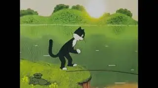Мультфильм:  СССР Кот-рыболов (1964)