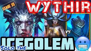 👑 Wythir poisons them all 👑 Save your ENERGY⚡️➡️ Level Food🐓on Ice Golem 🥶 | RAID Shadow Legends