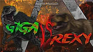 Prologue T-Rex & Rexy vs Prologue & BioSyn Giganotosaurus