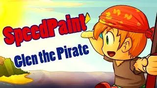 Speedpaint [SAI]: Glen the Pirate