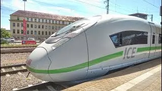 ICE Velaro D Ausfahrt Saarbrücken HBF