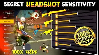 Secret Headshot Sensitivity For Free Fire 🔥