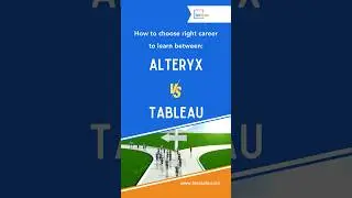 Alteryx vs Tableau - Which One To Learn? |TekSlate #alteryx #tableau #shorts