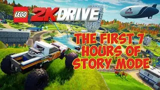 LEGO 2K DRIVE - THE FIRST 7 HOURS OF STORY MODE - EARLY LOOK - #AD