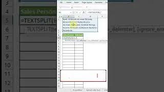 New Excel TEXTSPLIT Function to Separate Text & Numbers 